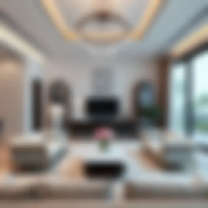 Luxurious interior design of a Royal Park Villa highlighting sophistication