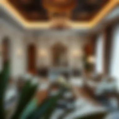 Opulent Living Room: The Heart of Serena Villa Luxurious living room interior of Serena Villa