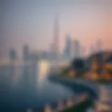 A stunning Dubai skyline showcasing luxury residences