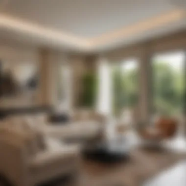 Modern Interior Design at Sobha Reserve Luxurious interiors showcasing modern design at Sobha Reserve