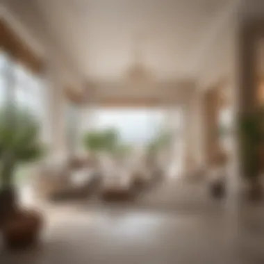 Interior of a Sustainable Villa Interior of a sustainable villa