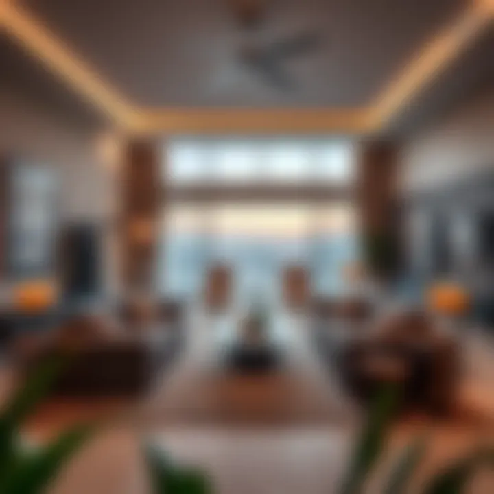 Stylish Living Room in Terranova Stylish living room interior design