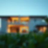 Stunning architecture of Springs Villa showcasing modern design