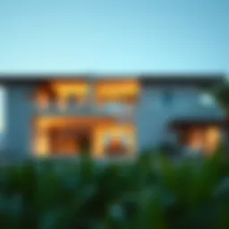 Stunning architecture of Springs Villa showcasing modern design