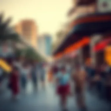 Vibrant community life in Dubai Pearl