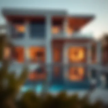 Elegant Villa with Modern Architecture Elegant villa showcasing modern architecture and private swimming pool