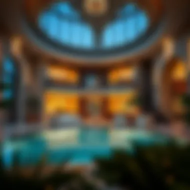 Luxurious Interiors of Palm Jumeirah Homes Luxurious interior of a Palm Jumeirah house