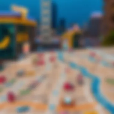 Attractions Map of City Walk Dubai Map highlighting attractions in City Walk Dubai