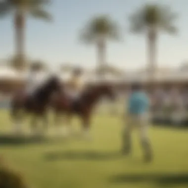 Community events held at the Dubai Polo Club connecting locals and visitors