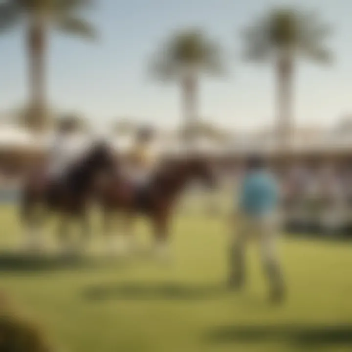 Community events held at the Dubai Polo Club connecting locals and visitors