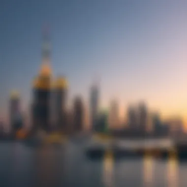 Stunning skyline of Dubai showcasing iconic architecture