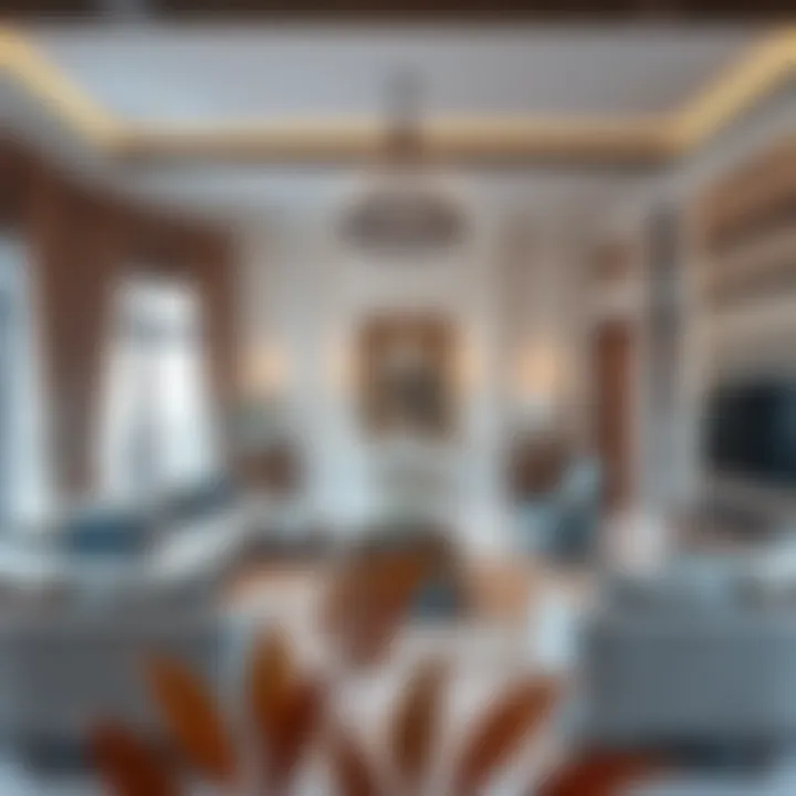 Luxurious townhouse interiors in Dubai