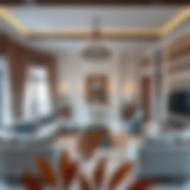 Elegant Interior Designs of Townhouses Luxurious townhouse interiors in Dubai