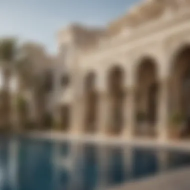 Luxury Features Defining High-End Living in Dubai Detail of luxurious features and amenities that define high-end living.