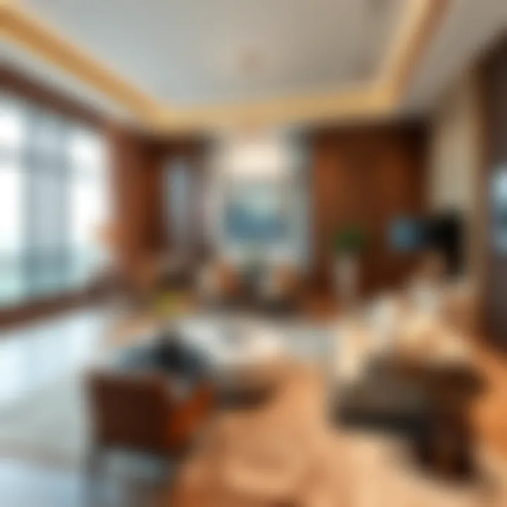 Sophisticated Living Space in MAG Ritz Carlton A beautifully designed residential suite highlighting upscale interiors