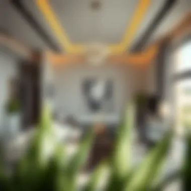 Modern Villa Interior in Arabian Ranches 2 Spacious interior of a villa showcasing modern design