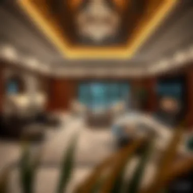Elegant Interior Design of Al Barari Homes Stunning interior design showcasing elegance and comfort in Al Barari homes