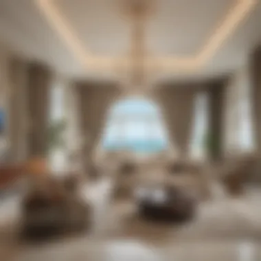 Interior Luxury of Signature Villa Stunning interior design of a Signature Villa highlighting luxury furnishings