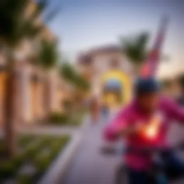 Dynamic Lifestyle in Verona Community Vibrant community lifestyle in Damac Hills 2