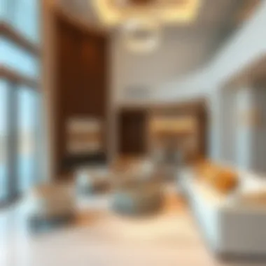 Luxurious Interior of Tilal Al Ghaf Villa Luxurious interior design of a living space in Tilal Al Ghaf Villa