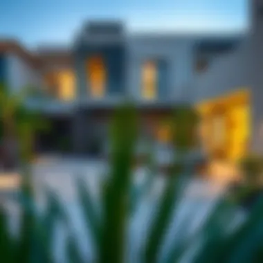 Spacious backyard of a townhouse, perfect for family gatherings