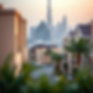 Investment potential highlighted through a skyline view of Dubai