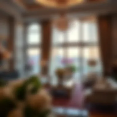 Elegant Interiors of a Dubai Townhouse Interior of a luxurious townhouse showcasing elegant furnishings