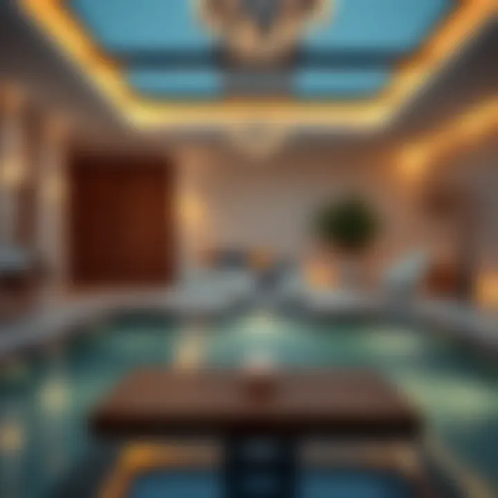 Amenities in a Dubai villa