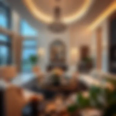 Elegant Interior Design of a Villa Elegant interior design of a villa