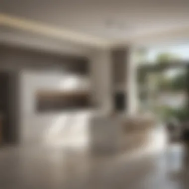 Modern Villa Kitchen Modern villa kitchen with high-end appliances