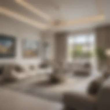 Spacious Living Room Spacious living room with modern design
