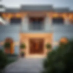 Luxurious villa exterior in Jumeirah Park