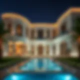 Stunning architectural design of a villa in Jebel Ali