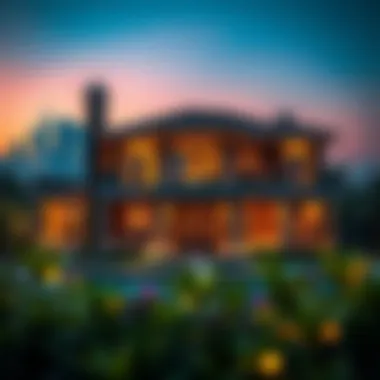 Luxurious Villa in Dubai Luxurious villa in Dubai overlooking the skyline