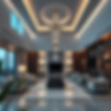 Stunning Interior Design of a Villa Stunning interior design of a villa in Palm Jumeirah