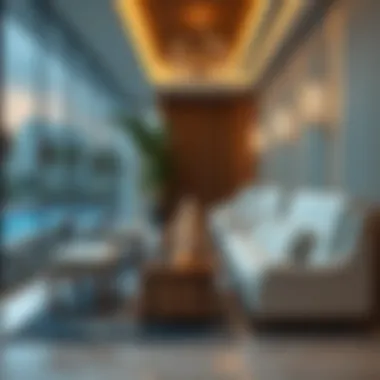 Serene Escape at Feet Lounge Relaxation area with plush seating in Feet Lounge