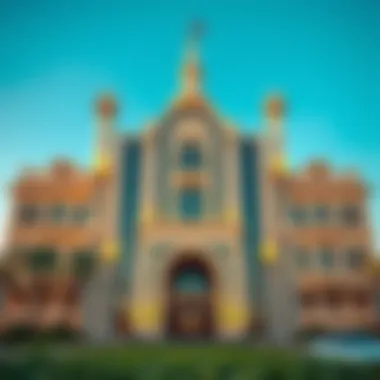 Stunning architectural facade of Hamilton Dubai