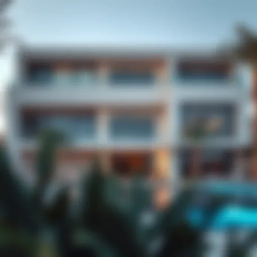 Modern Architectural Brilliance of Jebel Jais Villa Stunning exterior view of Jebel Jais Villa showcasing modern architecture