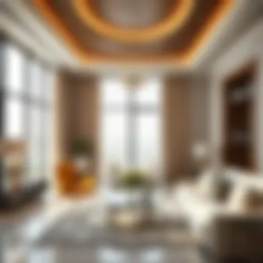 Elegant Interior Design of Jumeirah Bay Island Villa Elegant interior design of a villa in Jumeirah Bay Island