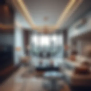 Sophisticated Interior Spaces Modern interior showcasing exquisite design and decor