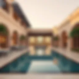 Stunning architectural design of Jumeirah Island Villas