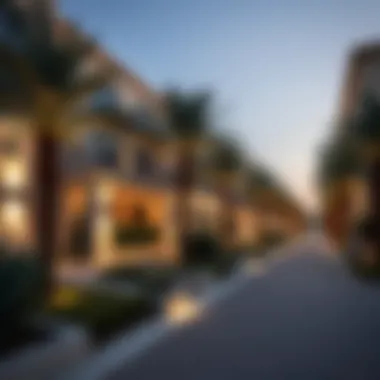 Vibrant community surrounding Jumeirah Village Circle