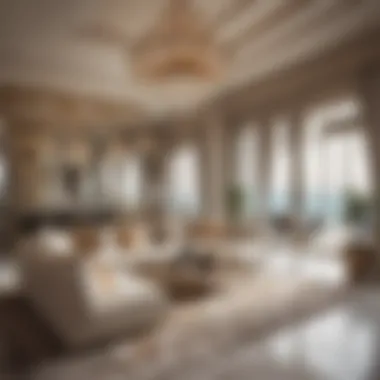 Modern Luxury Interiors of Just Cavalli Villas Luxurious interior of a Just Cavalli Villa featuring modern furnishings
