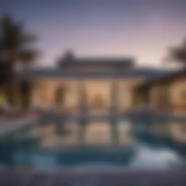 Outdoor Luxury Amenities at Just Cavalli Villas Exquisite outdoor pool area at Just Cavalli Villas highlighting luxury amenities
