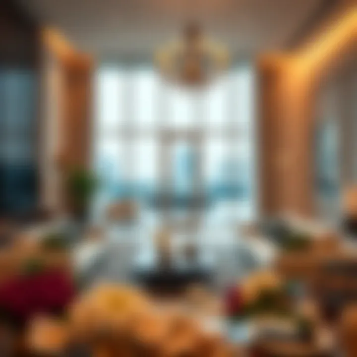 Elegant interiors of a luxury apartment in La Palmera with modern furnishings