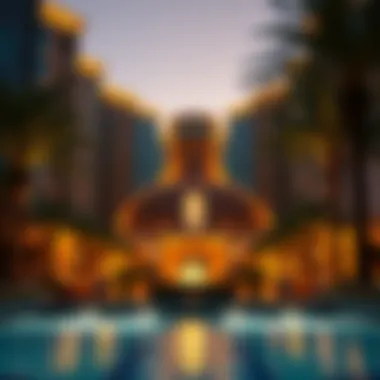 Luxurious Resort in Jumeirah Luxurious resort in Jumeirah symbolizing modern development
