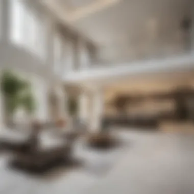 Modern Living Space Inside Mag City Townhouses Interior design of a Mag City townhouse highlighting modern living space