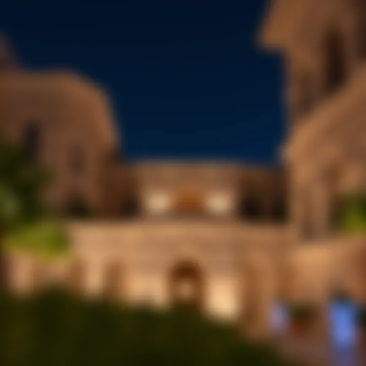 Architectural details showcasing the elegance of Masaar Arada