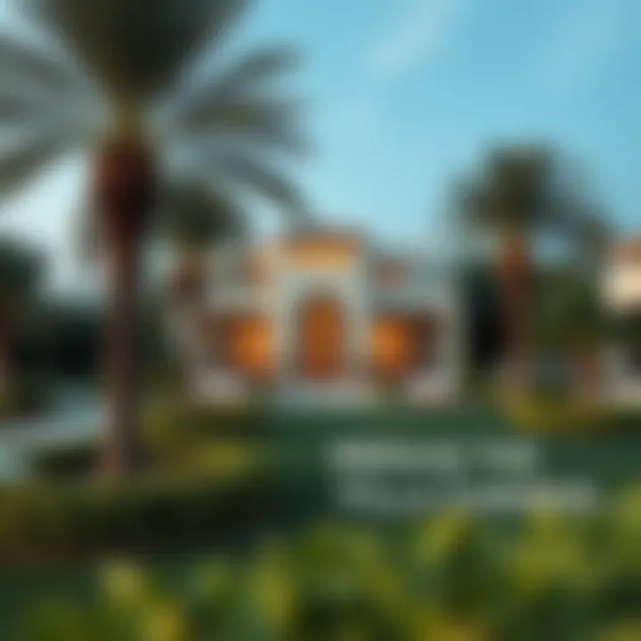 Serene Landscapes of Meraas Villa Gardens Beautiful landscaped garden surrounding a Meraas Villa