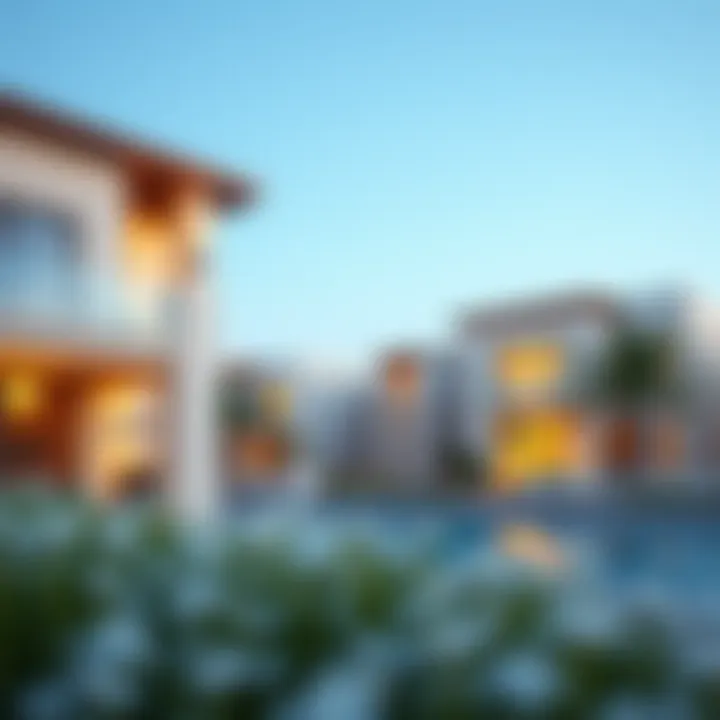 Architectural design of properties in Mira Al Qudra